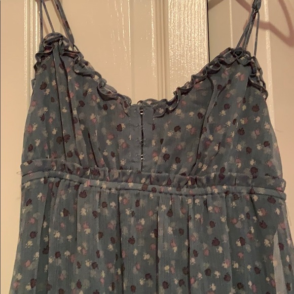 American Eagle Chiffon Ruffled Dress - Picture 2 of 4